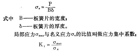 汽車鋼板彈簧圓角沖壓與噴丸對(duì)疲勞壽命的影響